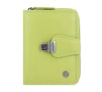 Greenburry Cartera de cuero esponjoso 9 cm verde
