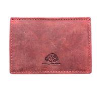 Greenburry Cartera de cuero vintage 7.5 cm, Rusty Red, Vintage