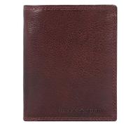 Greenburry Cartera de piel RFID de 10 cm, marrón