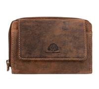 Greenburry Cartera vintage de cuero 13,5 cm marrón
