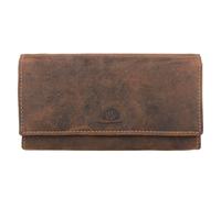 Greenburry Cartera vintage de cuero 18,5 cm marrón