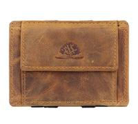Greenburry Cartera Vintage Magic RFID Piel 10 cm marrón