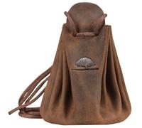 Greenburry Cartera Vintage Monedero Cuero 9,5 cm marrón