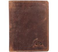 Greenburry Cartera Vintage RFID Piel 10 cm marrón