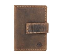 Greenburry Cartera Vintage RFID Piel 7 cm marrón
