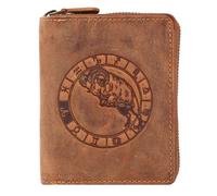 Greenburry Cartera Vintage Zodiac Piel 10 cm marrón