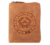 Greenburry Cartera Vintage Zodiac Piel 10 cm marrón