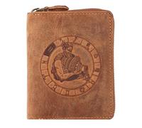 Greenburry Cartera Vintage Zodiac Piel 10 cm marrón
