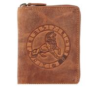 Greenburry Cartera Vintage Zodiac Piel 10 cm marrón