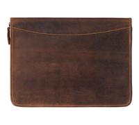 GREENBURRY caso de escritura Vintage Organizer Brown