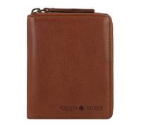 Greenburry Colombiana Cartera Bloqueo RFID Piel natural 12.5 cm marrón