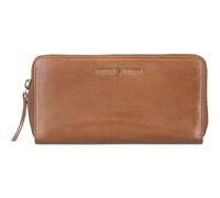 Greenburry Cuero Monedero Colombiana Long RV-Lady Wallet RFID Nougat marrón
