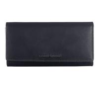 Greenburry Cuero Monedero Fiorentina Long Wallet RFID Black Negro