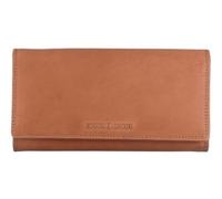 Greenburry Cuero Monedero Fiorentina Long Wallet RFID Tan marrón