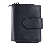 Greenburry Cuero Monedero Fiorentina RV Wallet RFID Black Negro