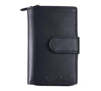 Greenburry Cuero Monedero Fiorentina RV Wallet RFID Black Negro
