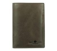 Greenburry Cuero Monedero Newport Wallet British Green Verde Oliva