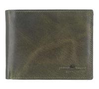 Greenburry Cuero Monedero Newport Wallet British Green Verde Oliva