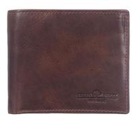 Greenburry Cuero Monedero Newport Wallet Coffee marrón Oscuro