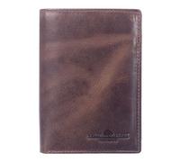 Greenburry Cuero Monedero Newport Wallet Coffee marrón Oscuro