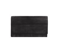 Greenburry Destressed Cartera Bloqueo RFID Piel natural 18.5 cm gris