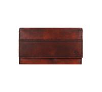 Greenburry Destressed Cartera Bloqueo RFID Piel natural 18.5 cm marrón