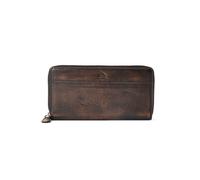 Greenburry Destressed Cartera Bloqueo RFID Piel natural 19 cm marrón
