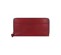 Greenburry Destressed Cartera Bloqueo RFID Piel natural 19 cm rojo