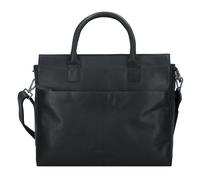 Greenburry Fiorentina Maletín Piel 34 cm Compartimento para el portátil negro