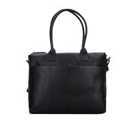 Greenburry Fiorentina Maletín Piel natural 39 cm Compartimento para el portátil negro