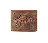 Greenburry Forelle Cartera Piel natural 12.5 cm marrón