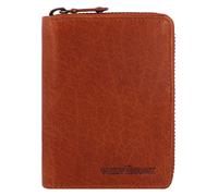 Greenburry House of Norway Cartera Bloqueo RFID Piel natural 10.5 cm marrón