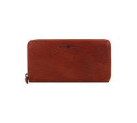 Greenburry House of Norway Cartera Bloqueo RFID Piel natural 19 cm marrón