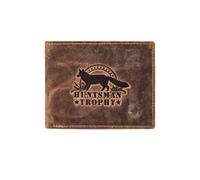 Greenburry Huntsman Cartera Bloqueo RFID Piel natural 12.5 cm marrón