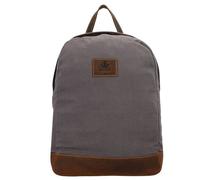 Greenburry Mochila vintage de cáñamo 35 cm gris