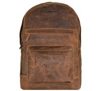 Greenburry Mochila Vintage Retro Piel 42 cm Compartimento para portátil marrón