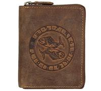 Greenburry Cartera Vintage Zodiac Piel 10 cm marrón