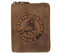 Greenburry Cartera Vintage Zodiac Piel 10 cm marrón
