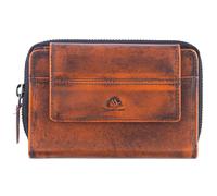 Greenburry Monedero Destressed RV-Wallet RFID Rusty Orange Terracota