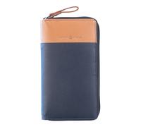 GREENBURRY monedero Duett RV-Long Wallet RFID Navyblue / Tan