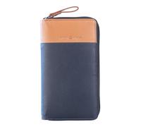 Greenburry Monedero Duett RV-Long Wallet RFID Navyblue/Tan Azul Marino