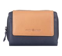 GREENBURRY monedero Duett RV-Wallet RFID Navyblue / Tan