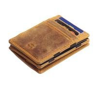 Greenburry Monedero vintage Magic Wallet coinpocket RFID Sahara tan, Sahara Tan, Vintage