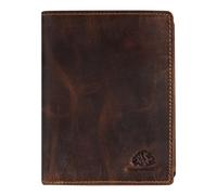 GREENBURRY monedero Vintage Save Wallet RFID Brown