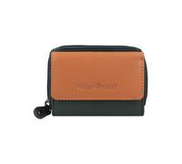 Greenburry Nappa Cartera Bloqueo RFID Piel natural 11 cm verde