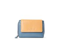 Greenburry Nappa Cartera Bloqueo RFID Piel natural 14 cm azul