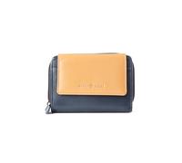 Greenburry Nappa Cartera Bloqueo RFID Piel natural 14 cm azul petróleo