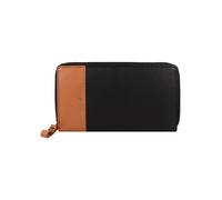 Greenburry Nappa Cartera Bloqueo RFID Piel natural 19.5 cm negro
