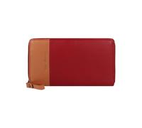 Greenburry Nappa Cartera Bloqueo RFID Piel natural 19.5 cm rojo