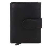 Greenburry Nappa Estuche para tarjetas de crédito Protección RFID Piel 8 cm negro